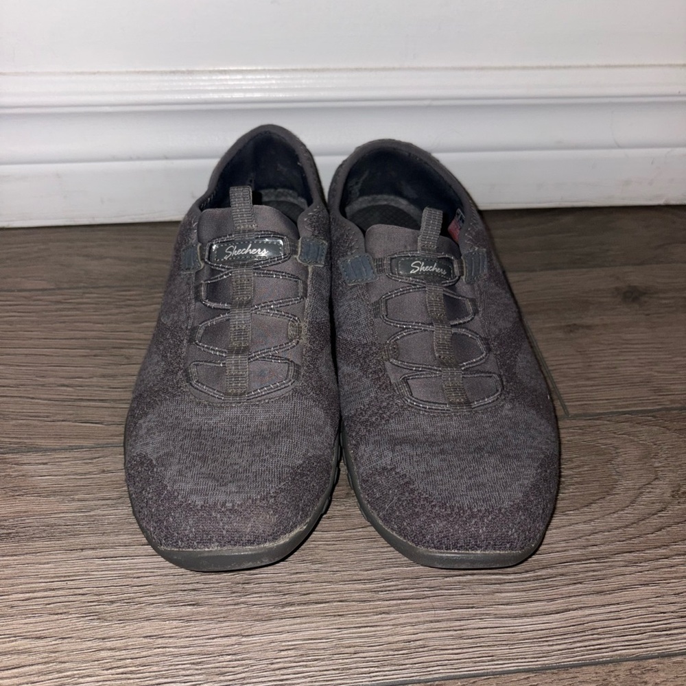 Skechers Womens slip-on Gray Casual Shoes